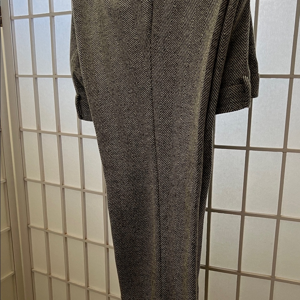 Ann Taylor Women's Gray/Black Herringbone Pants